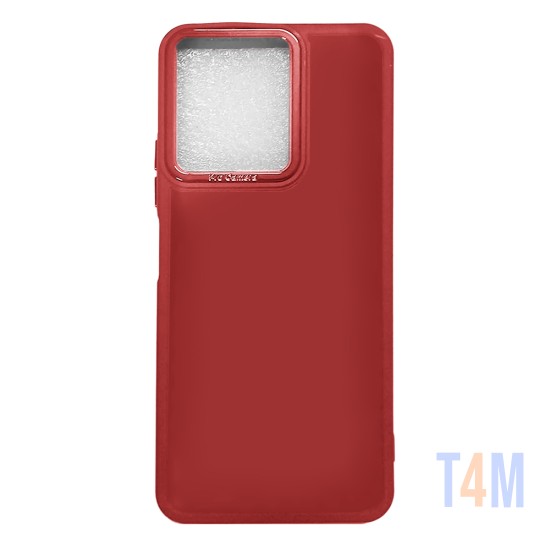 Funda de Silicona para Xiaomi Redmi 13C/Poco C65 Rojo